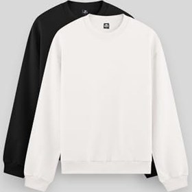Resim TOMMY LIFE TOMMYLIFE Standart Fit Basic O Yaka Sweatshirt, 88053 