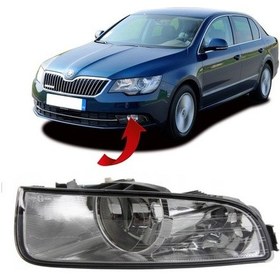 Resim Gkl Skoda Süperb Sol Sis Farı Beyaz 2012-2015 3t0941701 