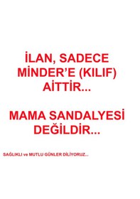 Resim Holmer Leke Tutmaz Organik Mama Sandalyesi Minderi & Kılıfı Md 