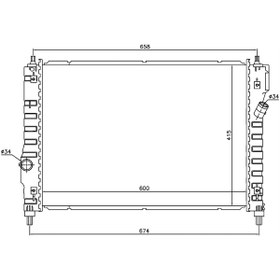 Resim Chevrolet Kalos/ Aveo 1.2i/1.6i 05+ 95227749 At 600*418*26 