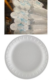 Resim figanlar ambalaj Köpük Tabak Yuvarlak 17 Cm 10 Adet 