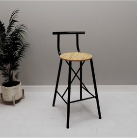 Resim Mutfak Sandalyesi Bar Taburesi 1111 Çok Renkli 