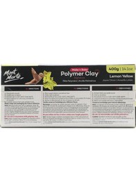 Resim Mm Make N Bake Polimer Kil Signature 400g - Lemon Yellow 