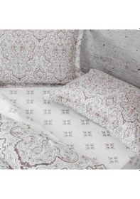 Resim Taç Cassandra Saten Çift Kişilik Nevresim Takımı Gri 000000001000049260 Gri 