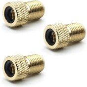 Resim 3 Adet Bisiklet Valfi Adaptörü Dunlop Fransız - Araba Valfi Halkalı Dv Sv - Av Dönüştürücü Huiliang 