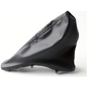 Resim Hightower Siyah Pu Deri El Freni Kılıfı Mını R50 R53 R52 2001-2007 Ergonomik Kaymaz 