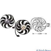 Resim Fan Motoru Polo Skoda Ibiza Cordoba Fabia 02...03 504634337 
