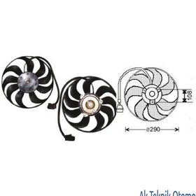 Resim Fan Motoru Polo Skoda Ibiza Cordoba Fabia 02...03 504634337 