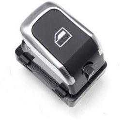 Resim Audi A4 2009-2015 Sağ Ön Kapı Cam Düğmesi Krom 8K0959855B 