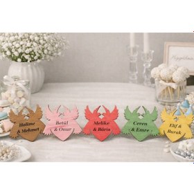 Resim Kuş Temalı Magnet Kişiye Özel 25 Adettir No 042 