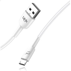 Resim Linktech K600 Safe Fast 1 M 2.4 A Micro USB Şarj Kablosu 