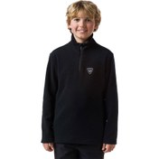 Resim Rossignol Boy 1/2 Zip Fleece Erkek Çocuk Siyah Polar 
