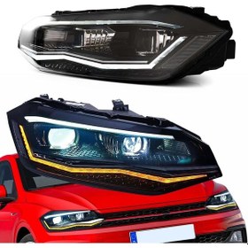 Resim Volkswagen Polo 2017-2021 Uyumlu Aw1 Led Far 