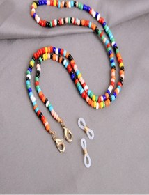Resim İsabella Accessories Boncuk Gözlük Ipi Yeni Trend Renkli Gözlük Askısı 