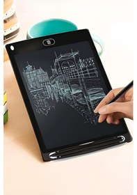 Resim Tablet Çizim Yazı Tahtası Lcd 8,5 Inç Dijital Kalemli Grafik Not Yazma Taşınabilir Eğitim Tableti 