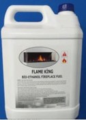 Resim BİORAD 5 Lt. Flame King Bioethanol Bacasız Şömine Yakıtı 