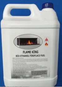 Resim BİORAD 5 Lt. Flame King Bioethanol Bacasız Şömine Yakıtı 