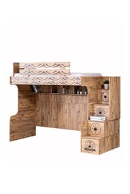 Resim Setay Ranza , Kaptan Ranza Karyola Masa 2 Adet Comfort Yatak 