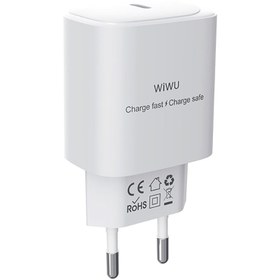 Resim Wiwu Wi-G008 Essen Serisi GaN Tech PD Hızlı Şarj Özellikli Şarj Başlığı 30W - Beyaz 