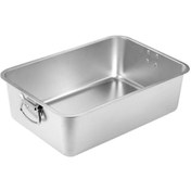 Resim Suntek Paslanmaz Çelik Kedi Kum Kabı Evcil Hayvan Malzemeleri 