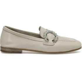 Resim İnci Aranado 4Fx Bej Kadın Loafer 