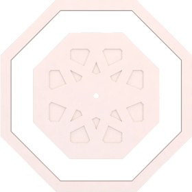 Resim Motifpiyer Tavan Lamba Göbeği 02-Sekizgen-Dış Çıtalı 