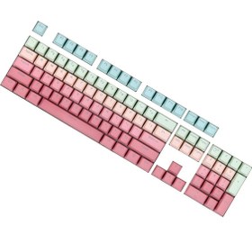 Resim Dıy Dekoratif Pbt 104 Tuşları Keycaps Için 68 Mekanik Klavye Nefis Üst Basılı (Yurt Dışından) 