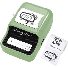 Resim Niimbot B21S Bluetooth Taşınabilir Termal Etiket Yazıcı Yeşil 