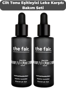Resim The fair. arbutin cilt tonu eşitleyici leke karşıtı bakım serumu %1 arbutin+ %0.5 30 ml 2'li set 