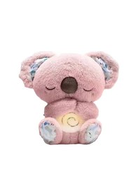 Resim Duoyin Sevimli Nefes Alan Koala Yumuşak Oyun Bebek Uyku Arkadaş Hediye Peluşoyuncak Pembe 