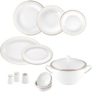 Resim Jumbo Bright Gold 60 Parça 12 Kişilik Yemek Takımı 