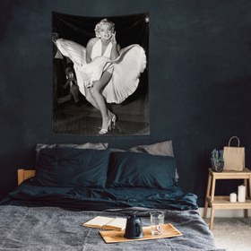 Resim Marilyn Monroe / The Seven Year Itch Duvar Örtüsü - 100 cm x 135 cm 