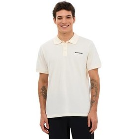 Resim Skechers M Short Sleeve Polo Erkek T-Shirt Beyaz 