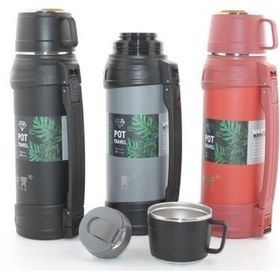 Resim Paslanmaz Çelik Çift Katmanlı Termos 1.2 Lt Model 1 Çok Renkli 