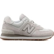Resim New Balance WL574BEM Kadın Günlük Ayakkabı WL574BEM Beyaz 