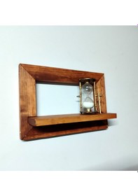 Resim Bfd Shop Çerçeveli Duvar Rafı 20x30cm Ceviz 