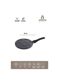 Resim 2 Parça Twn Krep Tava & Pankek Tava 26 Cm Siyah 