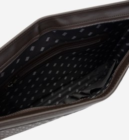 Resim Valmenti Unisex Vegan Kahverengi Evrak Çantası 