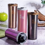 Resim ÖZDEMİR Çelik French Press Termos Bardak 500 Ml 