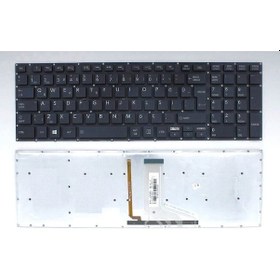 Resim Toshiba Uyumlu Satellite P50T-A-114 Klavye Işıklı K-T36V2 