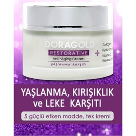 Resim Doragold Restorative Antı Agıng Yaşlanma Karşıtı Yüz Bakım Kremi 45 Ml 
