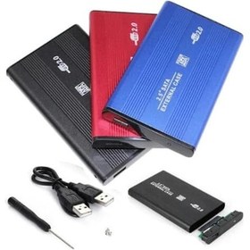 Resim Maxgo 2.5 HDD Kutusu Harddisk Kutusu Usb 2.0 Sata Harici SSD 