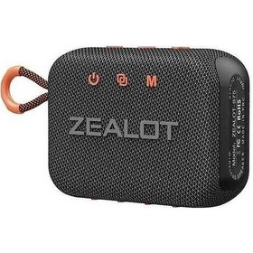 Resim Ankatek Zealot S75 Küçük Bluetooth Hoparlör: 10w Ses, Ipx6 Su Geçirmez, 7 Saat Pil, Kamp/dış Mekan - Gümüş 