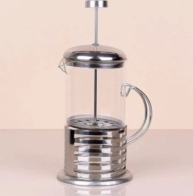 Resim River World 350 Ml'lik French Press Cam Çelik Kulplu Renkli 