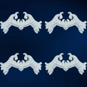 Resim Decogold Boyanabilir Duvar Çıtası Köşe Motif 4 Adet 4 cm GBM - B112 - 4 