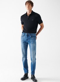 Resim Mavi - Pro Serisi Marcus Vintage Jean Pantolon 0035131596 İndigo 
