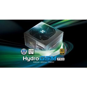 Resim Fsp Hydro GSM Lite PRO 80+ Gold Aktif PFC Gaming Güç Kaynağı 650 W 