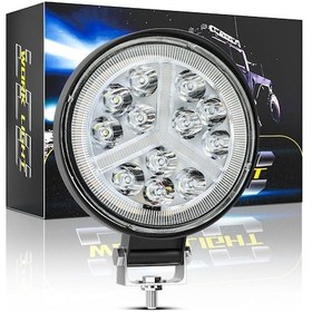Resim Off Road Led Çalışma Lambası Drl Sarı Renk Sinyal Çakarlı Flash Arazi Aracı Tır Kamyon Tekne Sis Farı 