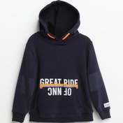 Resim Nanica Kids Great Rıde Baskılı Kapüşonlu Sweatshirt NANIC-3213431085 