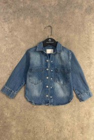 Resim HAUSEkids 4-14 Yaş Premium Magic Kız Çocuk Ceket-Mavi 